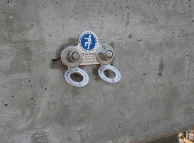 ancrage double en 795 dans béton